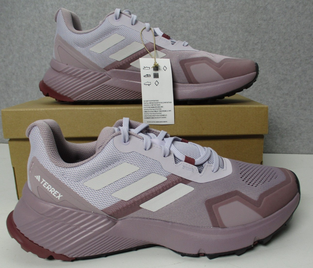 Adidas Terrex Soulstride Purple/Pink Trail Running Shoes Womens Sz 9